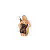 Mini robe Noir Above & beyond 